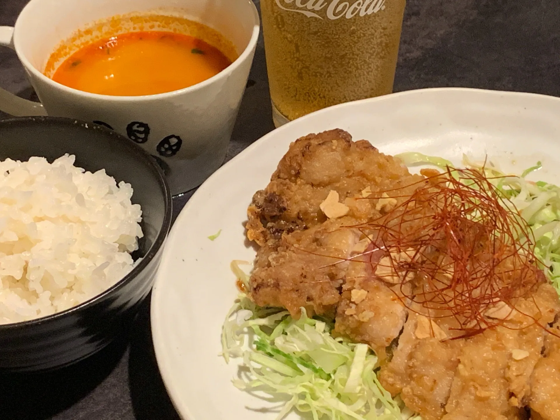 油淋鶏定食