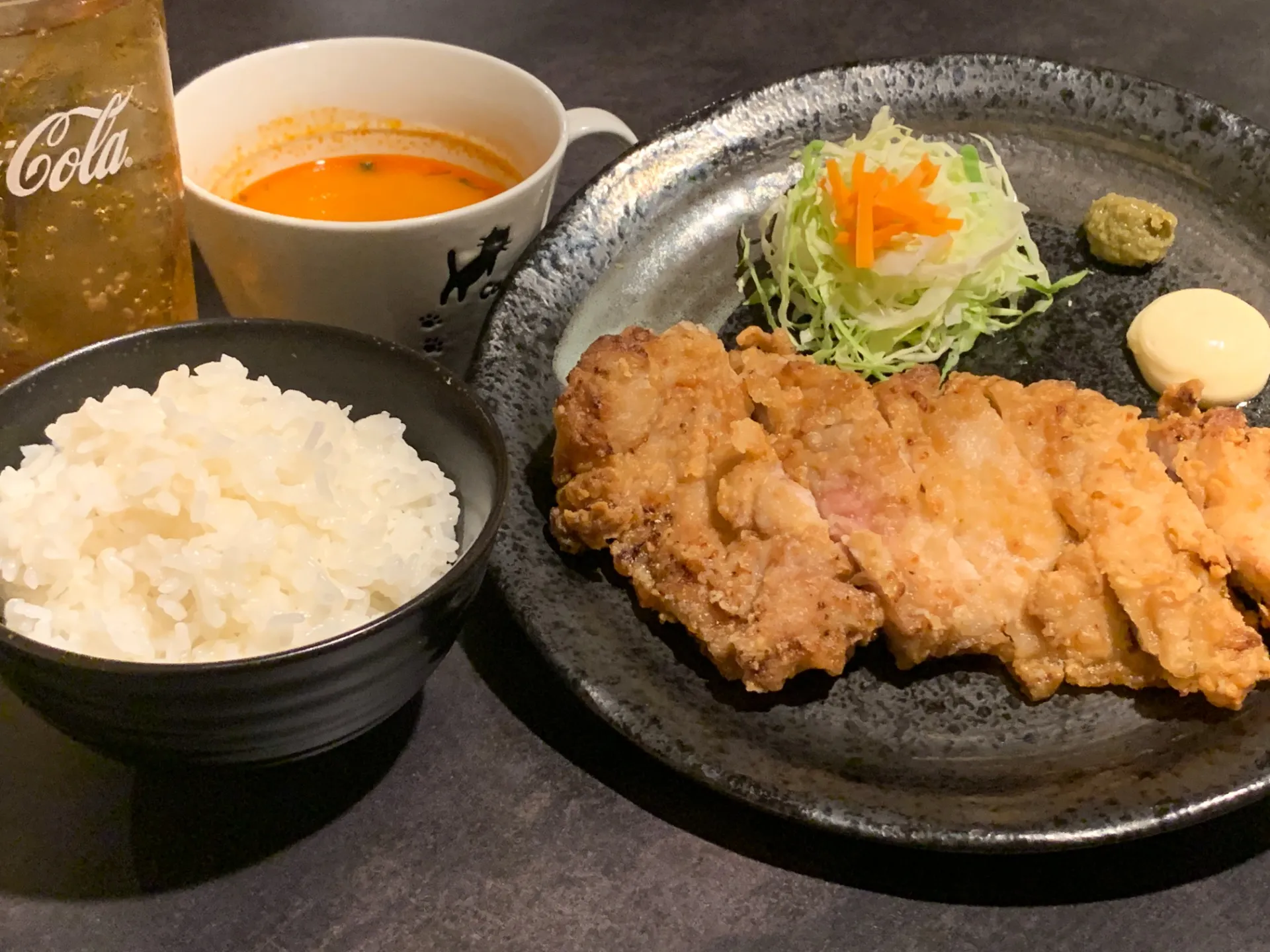 唐揚げ定食